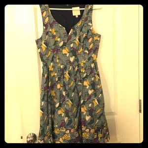 Super cute cotton ModCloth A-line dress w/ pockets